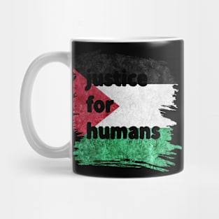 Justice for human Mug